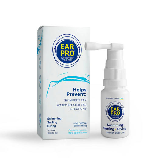 Ear Pro Spray Naturale Protettivo Orecchie - Previene le infezioni causate dall'acqua 20 ml - 200 applicazioni
